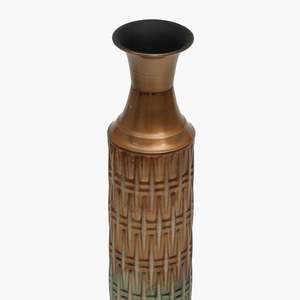 Home Shine Vase à fleurs en métal artisanal plaqué or de haute finition Design de base à la mode Vase à fleurs de vente chaude - Product Image 3