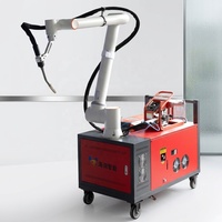 Brazo Robótico de Soldadura Colaborativo de 6 Ejes, Fácil de Programar, Cobot de Soldadura Automática para Pequeñas Fábricas