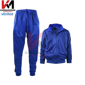 Mens Athletic 2 Piece Tracksuit Set <b>Zip</b>-<b>Up</b> <b>Jacket</b> Jogger Pants Lightweight Breathable Activewear Running Training Sportswear - Product Image 2