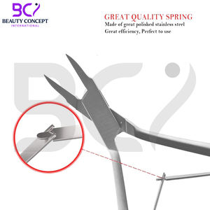 กรรไกรตัดเล็บเท้าเครื่องมือด้านโค้งแหลม13ซม. คีมตัดเล็บเท้าหนาเล็บ podiatry - Product Image 2