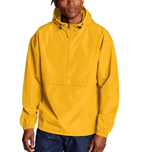 Vestes coupe-vent d'hiver pour hommes, personnalisées, à capuche, style anorak, doublées coton, haute qualité, résistantes au vent, pour l'extérieur - Collection 2026 (Prix de gros) - Product Image 1