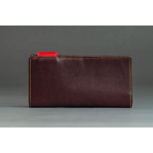 Genuine Leather Women's <b>Wallet</b> with Blocking Button Close Purse Womens Purse for <b>Wallets</b> - Product Image 4
