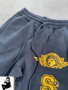 Pantalones Deportivos de Felpa 100% Algodón, Estampados, Lisos, Transpirables, Casuales, Holgados, con Cordón Ajustable, de Alta Calidad, para Hombre y Mujer - Product Image 4