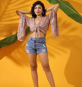 Robe courte décontractée Offre Spéciale pour la taille douce respirante lavable en machine - Product Image 6