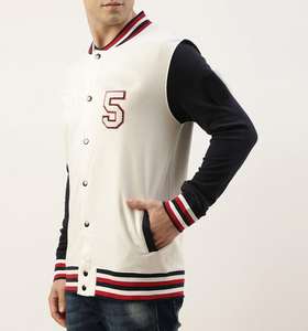 Chaquetas de Béisbol Varsity para Hombre en Venta, Diseño con Parches, Bordado, Impresión Personalizada, Servicio OEM, Chaquetas para Hombre Adultos - Product Image 2