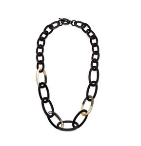 100% ฮอร์นสร้อยคอสีเหลืองอำพันสีน้ำผึ้ง/ธรรมชาติฮอร์นสร้อยคอ/บัฟฟาโลฮอร์นเครื่องประดับสำหรับรายการของขวัญที่ดีที่สุด - Product Image 5