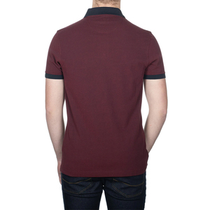 Camiseta Polo Premium para Hombre, Material Suave y Transpirable, Diseño de Contraste de Color, Perfecta para el Trabajo, Deportes y Uso Casual, Pedido al por Mayor - Product Image 3