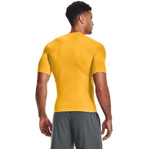 T-shirt à manches courtes en coton à motif solide pour hommes T-shirts tissés en gros - Product Image 5