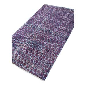 Tapis en laine vintage 9x12 de style chinois traditionnel, rose et violet, noué à la main, motif géométrique pour la maison et le couloir Pae-2132(Em) - Product Image 2