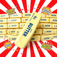 Jouets Squishy à Presser à Remontée Lente, Grande Taille 3D, Réalistes, Non Toxiques, Écologiques, en TPE, Anti-stress, Effet Crème Sucrée, Vente Chaude