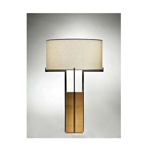 Hot Sale Decorative Lusting Luminaries Creation Metal Cotton <b>Shades</b> Desk Lamp LED 2700K Warm White for Home Decor Living Room - Product Image 1