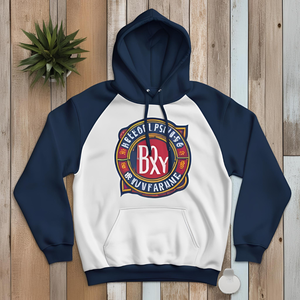 เสื้อมีฮู้ดทรงบ็อกซี่ทรงโอเวอร์ไซส์เข้ารูปสำหรับผู้ชายและผู้หญิงดีไซน์ไหล่แบบสวมหัวหรือแบบรูดซิปสำหรับฤดูหนาว - Product Image 3