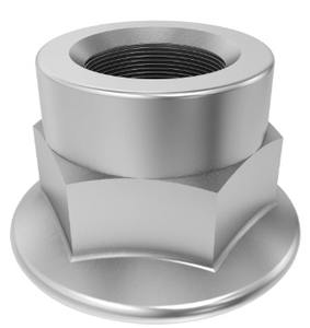 Écrou de blocage hexagonal en acier inoxydable de haute qualité 14M7397, fixation durable pour tracteurs et équipements agricoles Tradella - Product Image 2