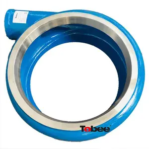 Zentrifugale feste Handhabung Schlamm pumpe nasse Endteile Spiral auskleidung E4110 zu verkaufen