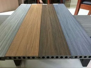 Bền vững WPC Composite <span class=keywords><strong>decking</strong></span> bảng không thấm nước PVC cho sân vườn khách sạn & công viên gỗ trang trí nội thất hiệu ứng 3D cho các bức tường nội thất - Product Image 5