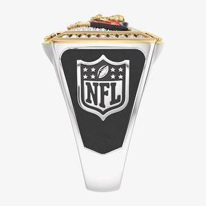 Anillo de Campeonato de los Tampa Bay Buccaneers, Totalmente Personalizado, Moda Masculina, Dos Tonos, Anillo de Moissanita Personalizado para Colegio o Universidad - Product Image 4