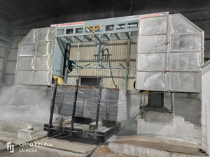 Machine de scie à fils multiples robuste avec panneau automatique PLC Machine de scie à fils multiples durable en métal à vendre - Product Image 3