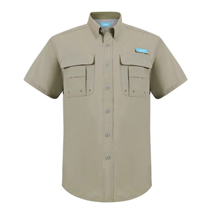 Nueva Camisa de Pesca Razers Impex Anti-UV UPF 50 de Spandex/Poliéster para Hombre, Talla Grande, Diseño Elegante de Manga Corta, 220g, con Botones - Product Image 2