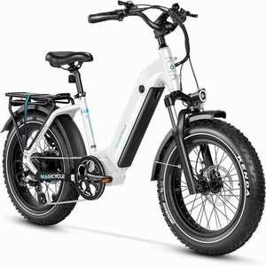 Bicicleta Eléctrica M-A-G-I-C-Y-C-L-E Ocelot Pro Step Thru de 20 Pulgadas para Adultos, 750W, 52V - Product Image 2
