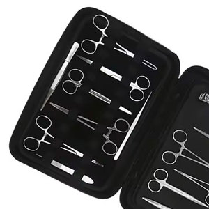 Juego básico de instrumentos de cirugía general y veterinaria Manual de acero inoxidable de la mejor calidad - Product Image 4