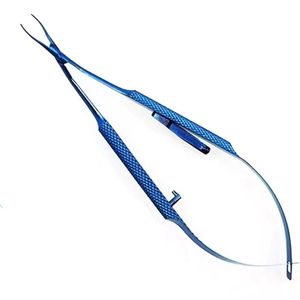 Pinces à lentilles en titane de 12,5 cm avec verrouillage de l'œil, instrument ophtalmique manuel ORL - Product Image 2