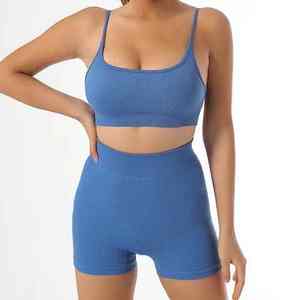 ชุดออกกำลังกายฤดูหนาวที่ดีที่สุด ชุดออกกำลังกายผู้ชาย ชุดฟิตเนส ชุดโยคะ เสื้อชั้นในกีฬา กางเกงเลกกิ้ง โพลีเอสเตอร์ ผ้าฝ้าย - Product Image 3