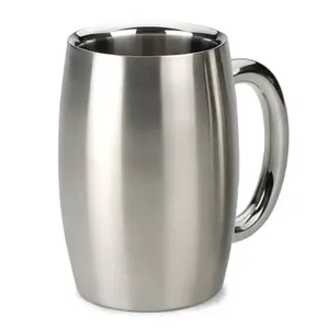Tasse à thé en métal argenterie faite à la main en acier inoxydable avec fini parfait pour les mariages et les événements élégants articles de cuisine - Product Image 6