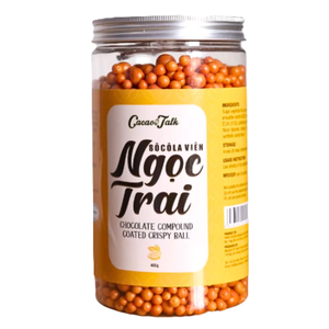 Meilleure vente au Vietnam de haute qualité en gros OEM HALAL perle d'or composé de boules croustillantes enrobées de chocolat bonbons de boulangerie en gros - Product Image 1