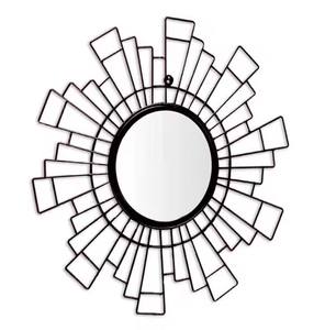 Antique Design <b>Wall</b> Mirror Round Shape <b>Wall</b> Decor Mirror Hot Sale <b>Wall</b> Mirror Hallway Bed Room & Hotel - Product Image 5