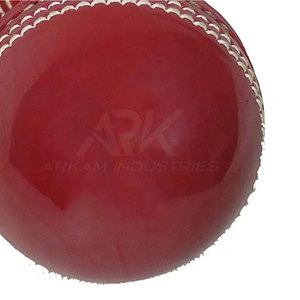 Pelota de Cricket de Alto Rendimiento, Costuras Resistentes, Superficie de Cuero, Ideal para Entrenamientos - Product Image 4