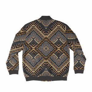 Premium hombres poliéster Reversible diseño personalizado todo impresión sublimación Streetwear chaqueta de Bombardero - Product Image 4