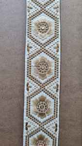 Cintas bordadas a máquina personalizadas, encajes en varios diseños y colores para vestidos de boda en 4 opciones de color - Product Image 6