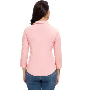 BD Factory Direct Chemise formelle à la mode pour femmes avec décoration à boutons Mix and Match Style - Product Image 4