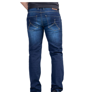 Personnalisé Jeans pour hommes Denim Respirant Droit Casual Slim Fit Pant Boys Stretch Jeans Men Zipper Fly Washed Skinny Jeans - Product Image 2