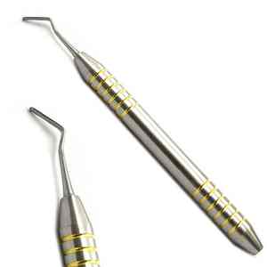 Kit d'extraction atraumatique prix usine ensemble 4 péristome or ligament parodontal dentaire manuel en acier inoxydable 2 ans de garantie - Product Image 4