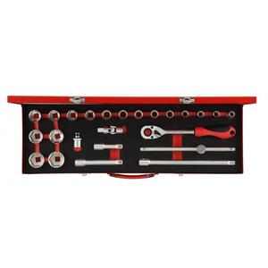 Juego de Llaves de Tubo Gedore de 1/2'' con 24 Piezas - Product Image 1