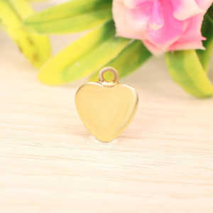 Wholesale 925 Silver Gold Rose Gold Plated Heart <b>Pendant</b> with Diamond and Crystal Rhodium Platinum <b>Pearl</b>-Religious & Cute Style <b>Charms</b> - Product Image 3