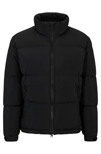 Diseñe su propia cantidad a granel, venta al por mayor, chaqueta de burbujas de nailon personalizada, chaquetas acolchadas con capucha extraíbles brillantes para hombre de invierno - Product Image 6