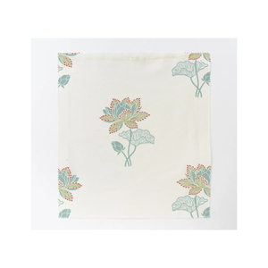 Nouvelles serviettes en coton personnalisées certifiées GOTS 40x40 CM 150 GSM brodées à la main pour les réunions de famille - Product Image 2