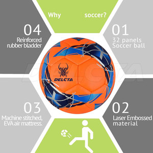 Balón de Fútbol de Diseño Moderno con Servicio OEM, Balón de Fútbol de Primera Calidad, Equipo de Entrenamiento de Fútbol - Product Image 4