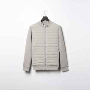 Veste mince personnalisée pour hommes, simple boutonnage, style décontracté, manteau mince léger d'hiver en nylon OEM - Product Image 2