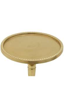 Table basse de style métallique doré, vintage, Antique - Product Image 2