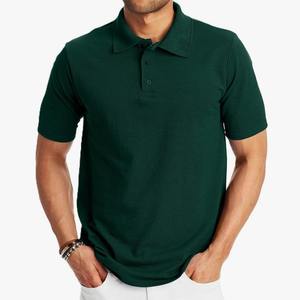 Polo de manga corta Unisex de tendencia superior, polos de talla grande para hombre, camiseta Polo de Golf de algodón 100% para hombre - Product Image 4