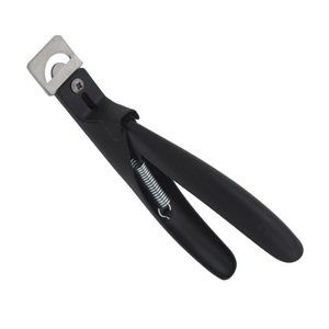 KOUNAIN Professional Manicure <b>Pedicure</b> <b>Tool</b> Black Acrylic Nail Clippers with Sharp Blade for Artificial Nail Art Finger Use - Product Image 3