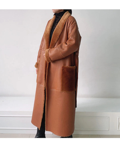 Abrigos Largos de Primera Calidad para Mujer, Cuero Genuino 100% Vacuno, Sensación Suave - Product Image 6