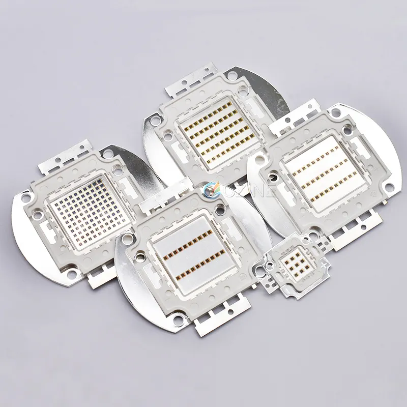 Diodo infrarrojo de alta potencia, 1W, 3W, 10W, 20W, 50W, 100W, 850nm, 870nm, 880nm, 940nm, 980nm, led emisor de luz, 730nm