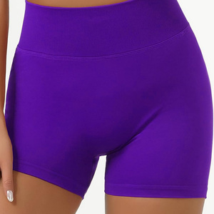 กางเกงขาสั้นเล่นโยคะสำหรับผู้หญิงมาใหม่ใส่สบายและมีความชื้นสูงเทคโนโลยีเหมาะสำหรับการวิ่งออกกำลังกายในยิมและวิ่ง - Product Image 4
