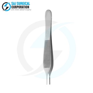 Fórceps de disección Adson de alta calidad, puntas finas para manipulación de tejidos no traumática en uso médico y veterinario - Product Image 3