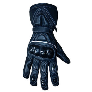 Guantes De Cuero Para Montar Guantes De Carreras De Ciclismo Verano Motocross Moto Motor Bike Guantes Gants Guantes De Cuero Para Moto - Product Image 3
