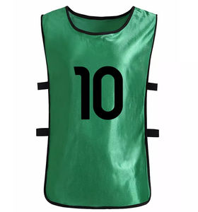 Nuevo Chaleco de entrenamiento de fútbol con logotipo personalizado al por mayor para hombres y ropa de equipo para color sólido y disponible para todas las tallas - Product Image 1